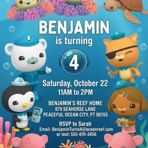 birthday invitation