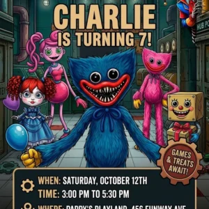 play time birthday invitation