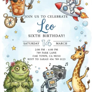 funny meme birthday invitation