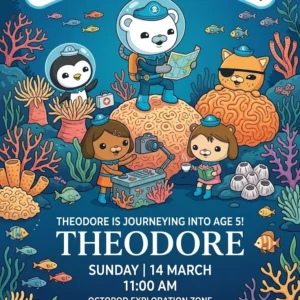sea adventure birthday invitation
