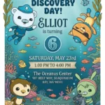 ocean birthday invitation