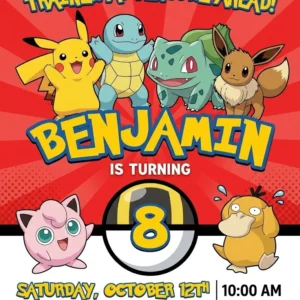 gaming birthday invitation