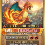 monster vmax birthday invitation