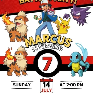 gaming birthday invitation