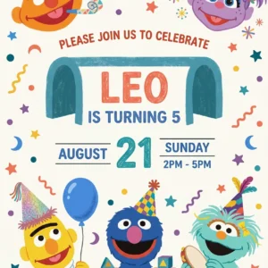 birthday invitation