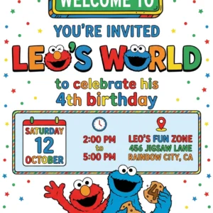 birthday invitation