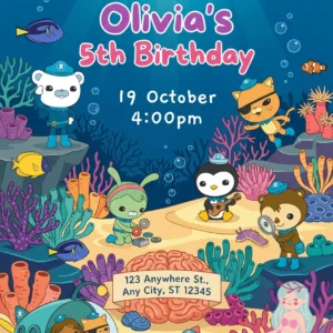 birthday invitation