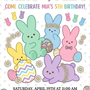 easter egg hunt invitation