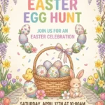 easter egg hunt invitation