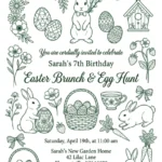 easter brunch invitation