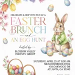 easter brunch invitation