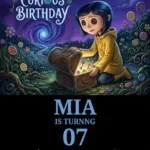 coraline canva coraline birthday invitation
