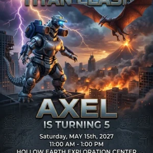godzilla king monsters birthday invitation