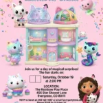 gabbys dollhouse birthday invitation
